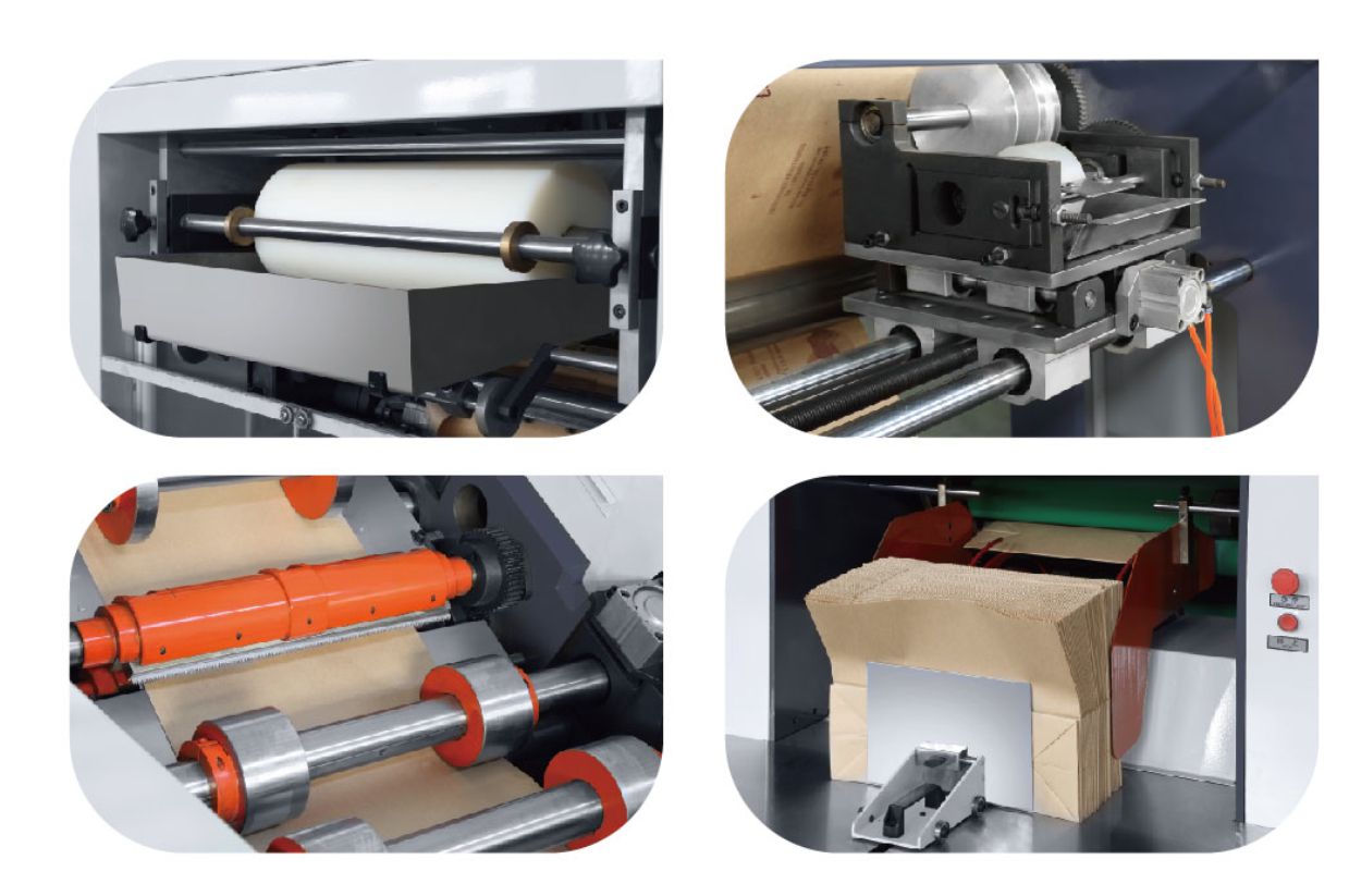 Бумажный мешок делая машину