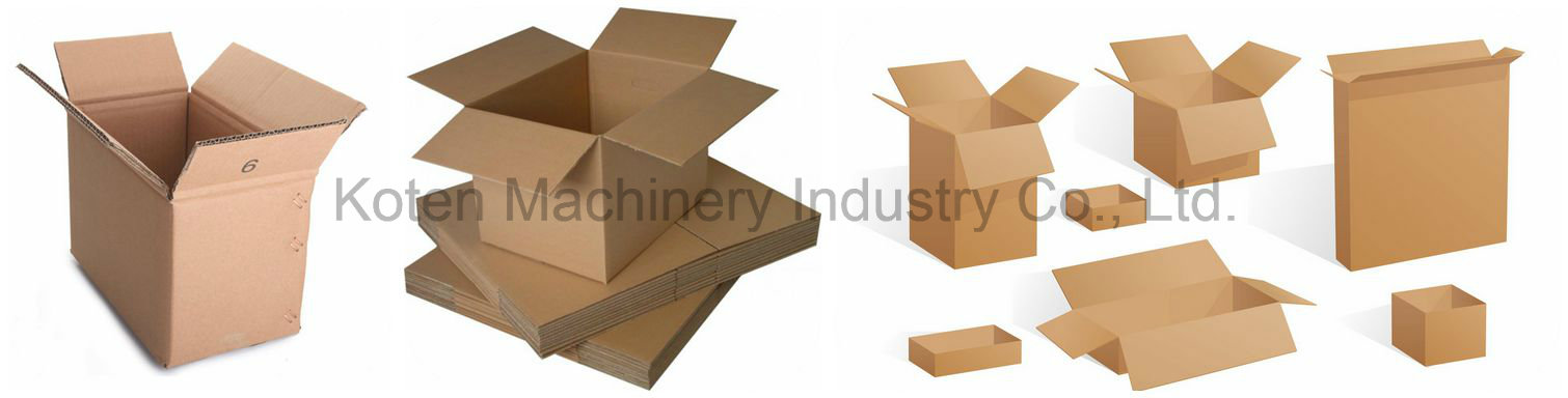 Картонная коробка делает машину