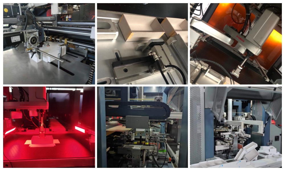 Автоматическая жесткая складная машина складка