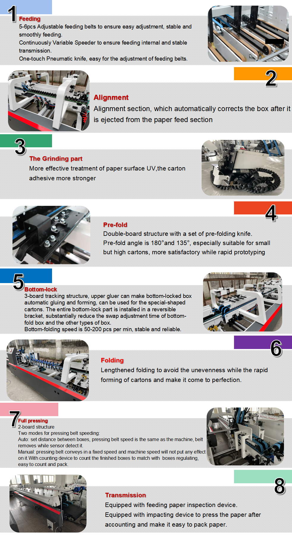 Автоматическая добыча и блокировка нижней папки Gluer